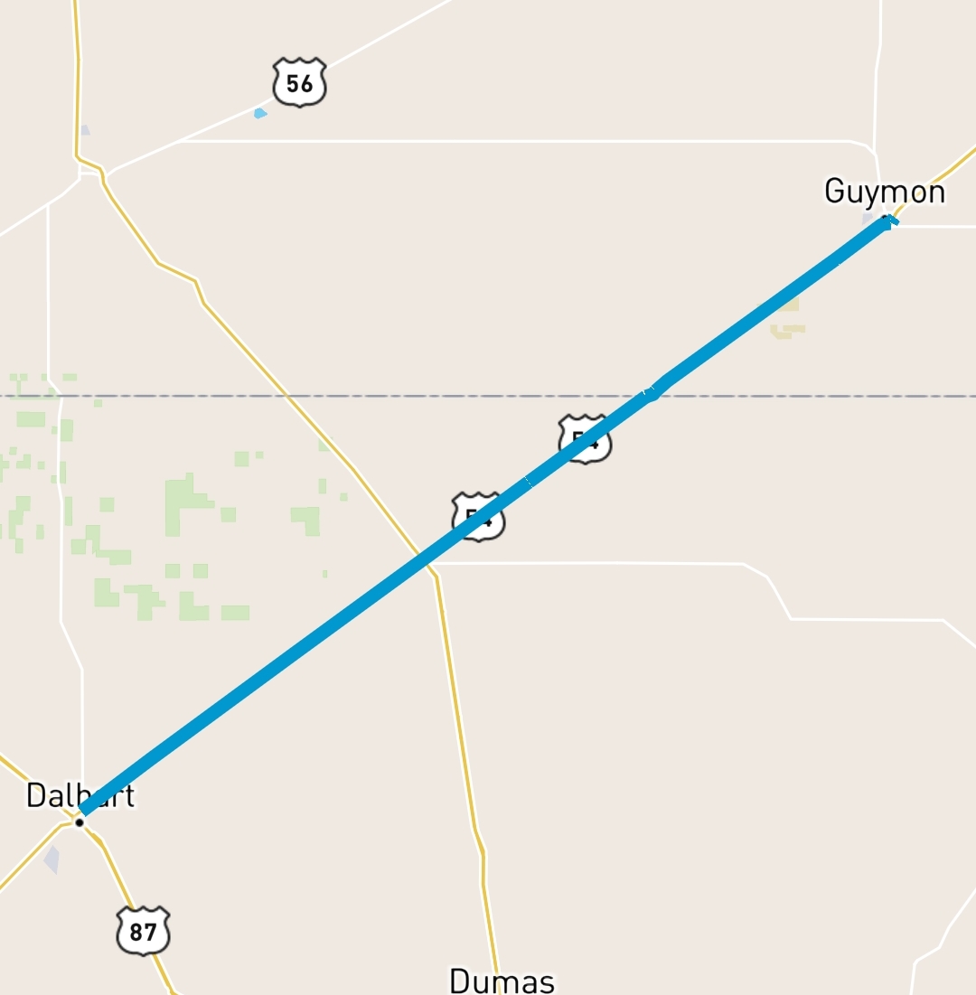 Day 19 Dalhart, TX to Guymon, OK Paul Kramer's blog